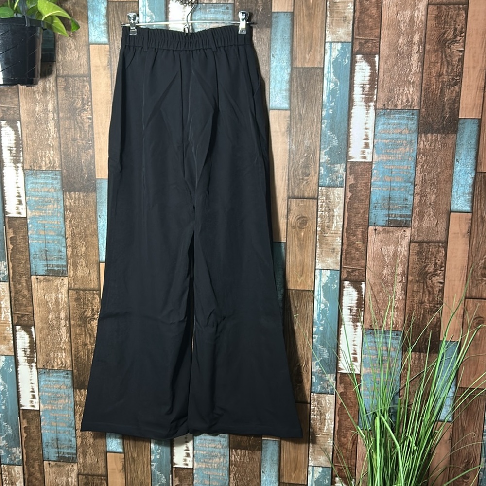 Black XS Wide-Leg trouser Pants - Picture 12 of 14